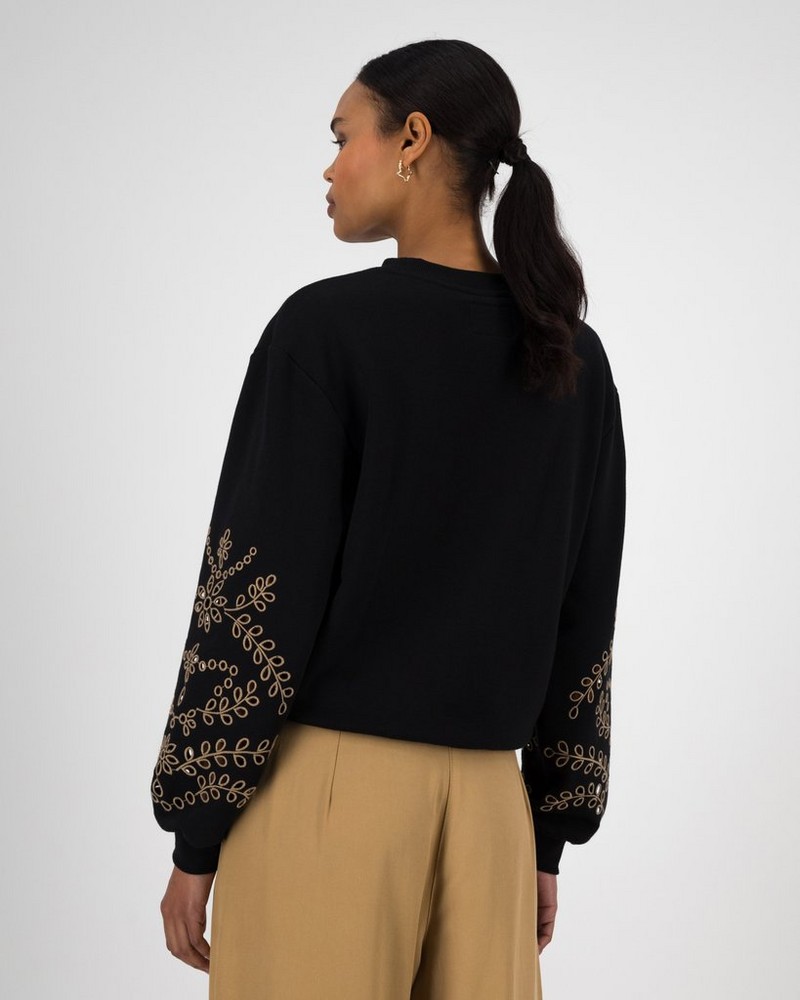 Women’s Clover Cut-Out Sweat