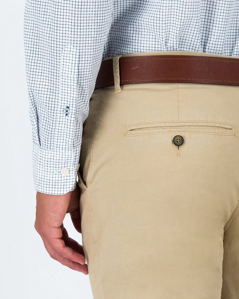 Men’s Yusha Distressed Micro Check Shirt