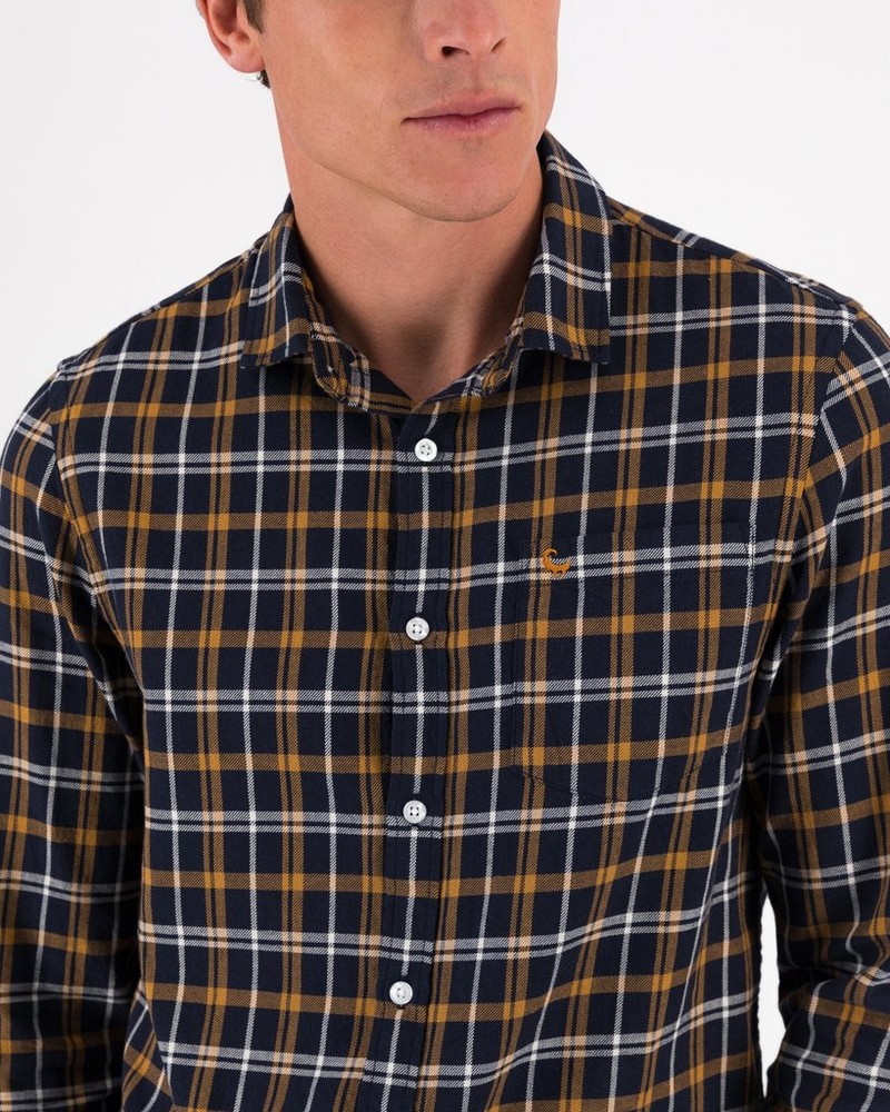 Men’s Kaz Check Slim Fit Shirt