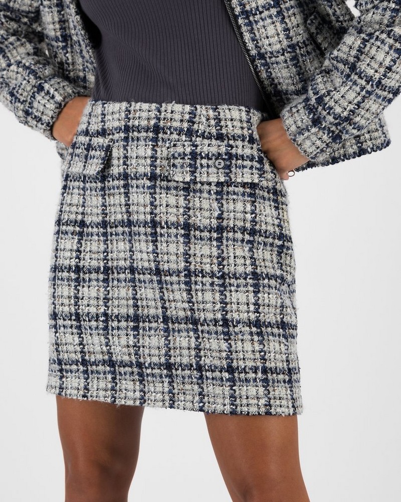Women’s Sofia Tweed Mini Skirt