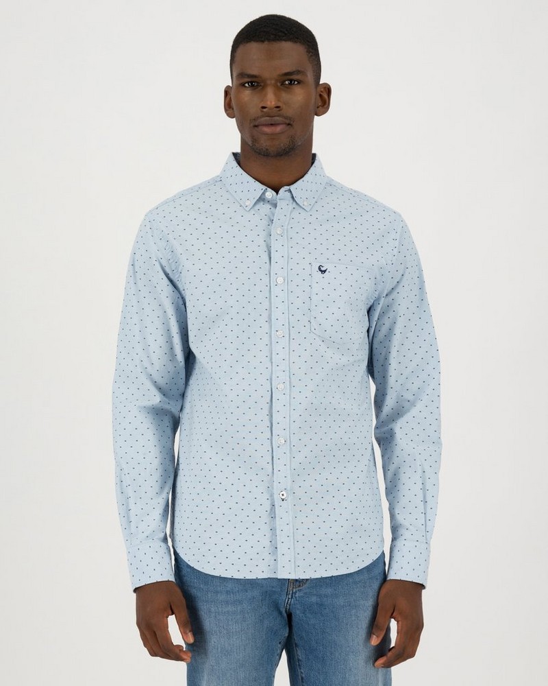 Men's Sean Ditsy Slim Fit Shirt