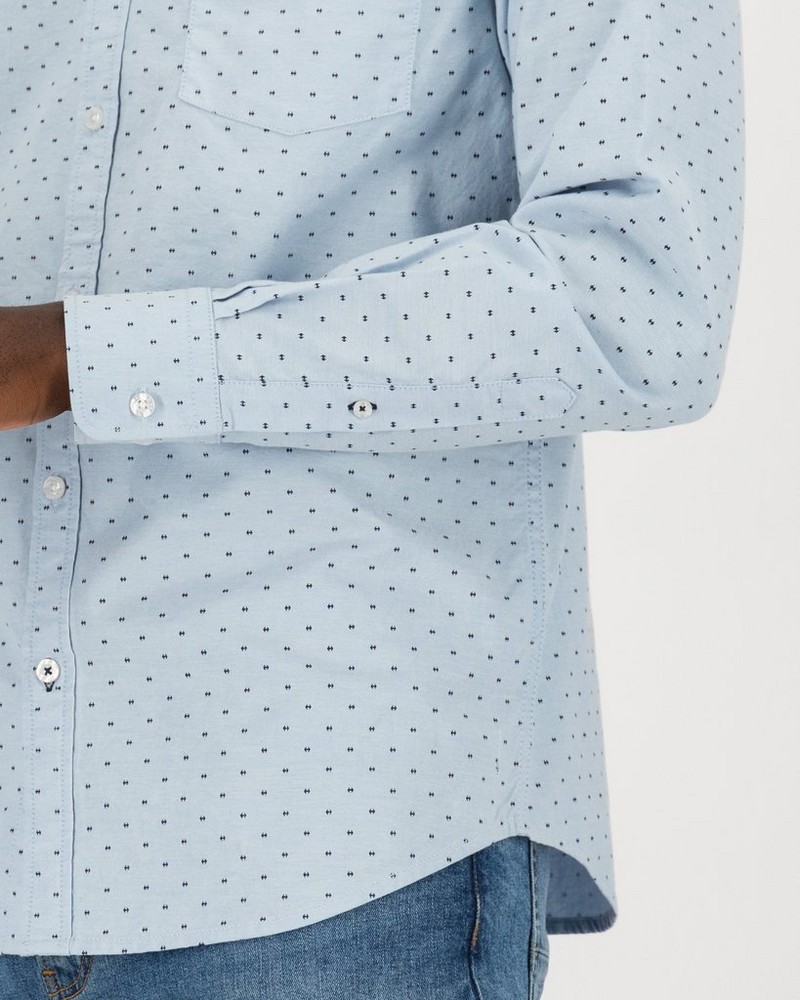 Men's Sean Ditsy Slim Fit Shirt