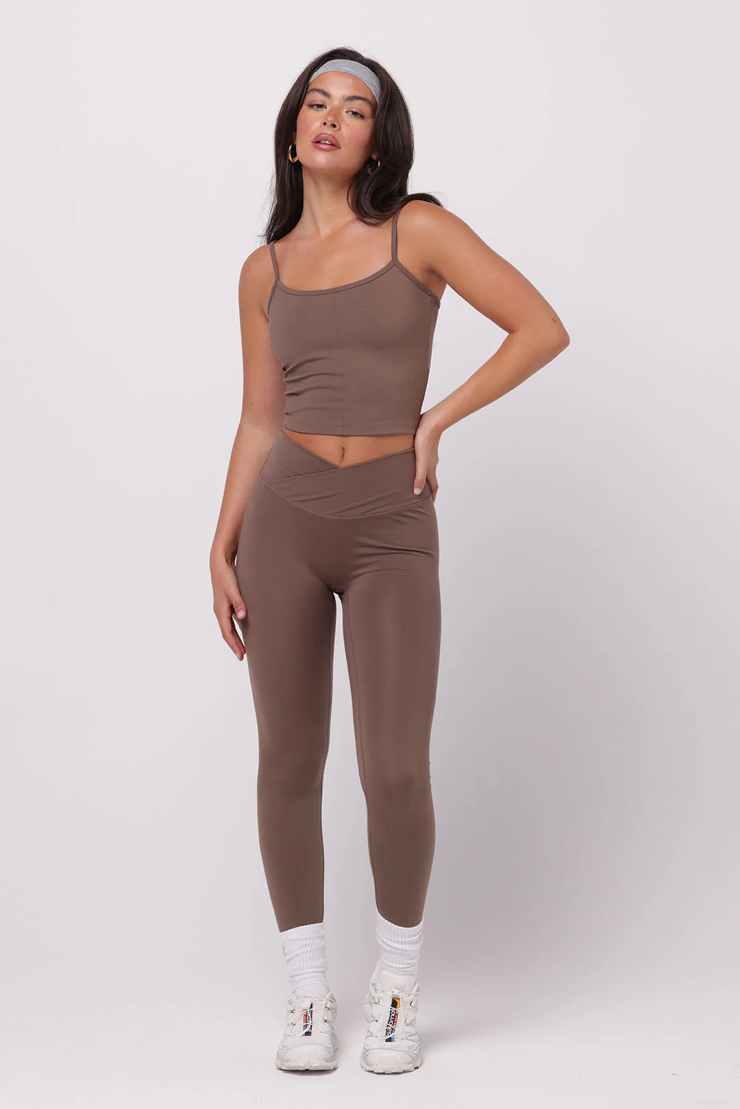 Cropped Cami | Coffee Bean