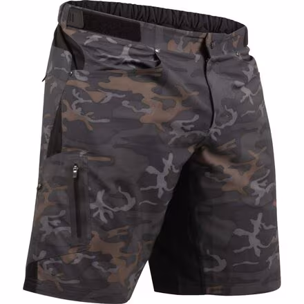 Ether 9 Camo Short + Essential Liner - Men's