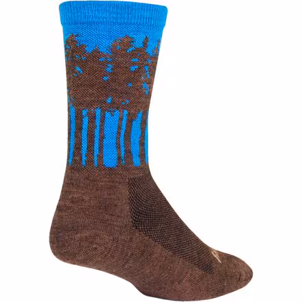 6in Wool Treeline Sock
