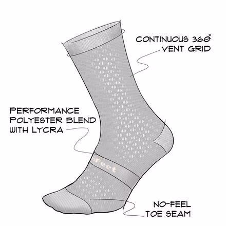 Evo Mont Ventoux 6in Sock