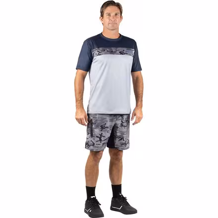 Ether 9 Camo Short + Essential Liner - Men's