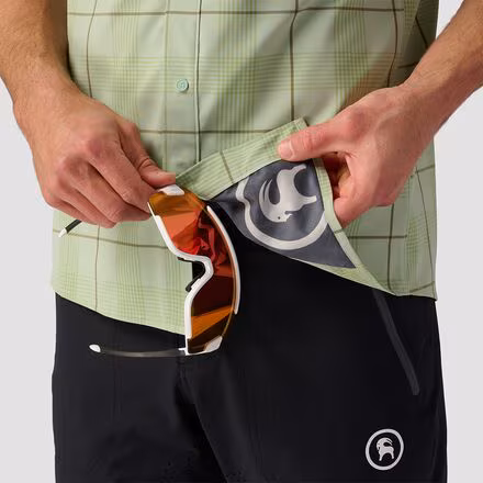 Button-Up MTB Jersey - Men's