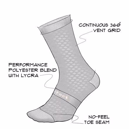 Evo Mont Ventoux 6in Sock
