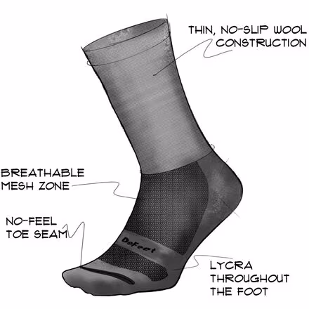 Wooleator Pro 6in Sock