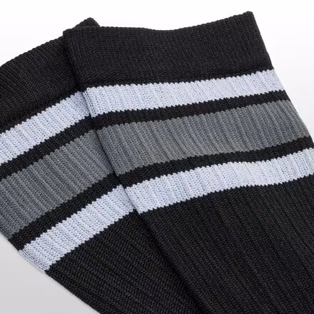 SGX6 Throwback Black Sock