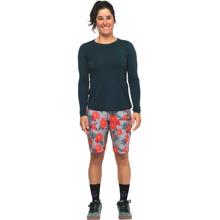 All Time - Zipper Snap Mid-Rise 11in Short - Women's