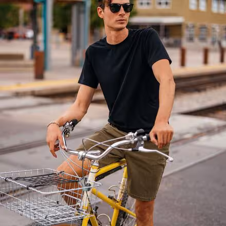 Hemmed Canvas Short - Men's