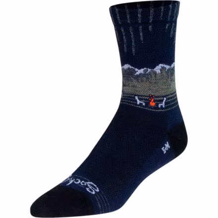 6in Wool Wild Sock