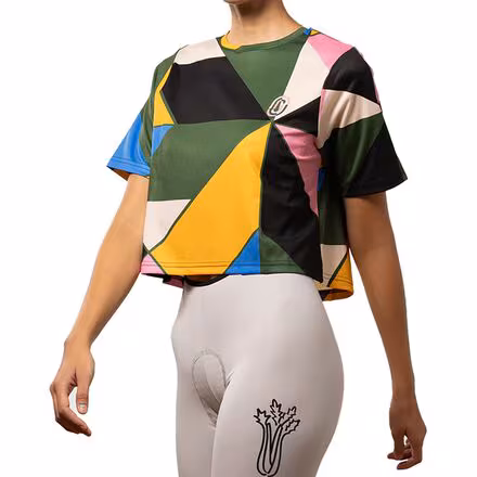 Neo Geo Crop Shirt - Women's
