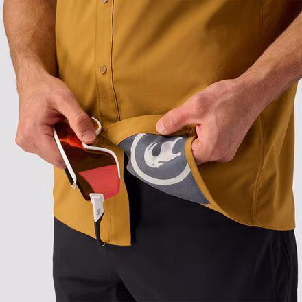 Button-Up MTB Jersey - Men's