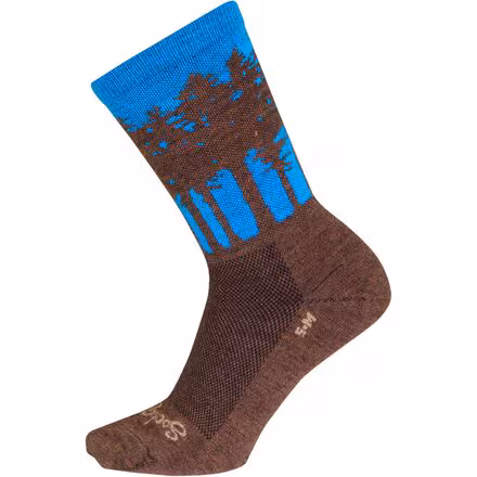 6in Wool Treeline Sock