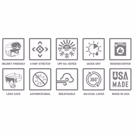 Team Hood Balaclava Print