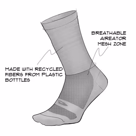 Aireator Vintage Jersey 6in Sock