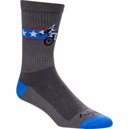 Wheelie 6in Sock