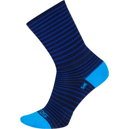 SGX6 Navy Stripes Sock