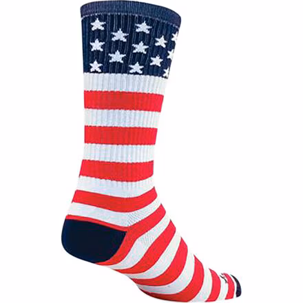 USA Flag 8in Sock