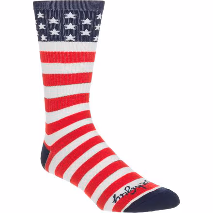 USA Flag 8in Sock