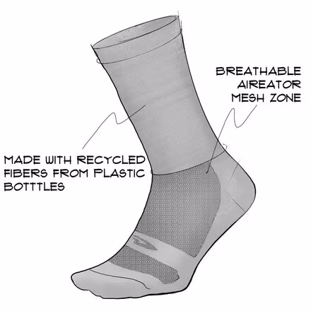 Aireator 6in Mirage Sock