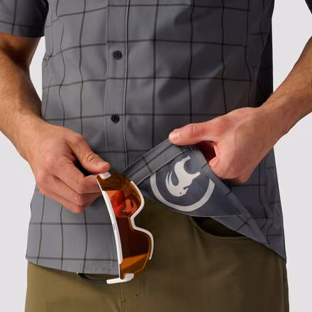 Button-Up MTB Jersey - Men's