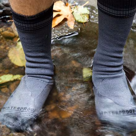 Crosspoint Waterproof Wool Crew Socks