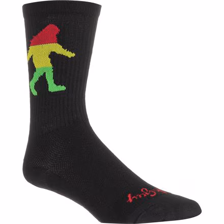 Rasta Squatch Sock