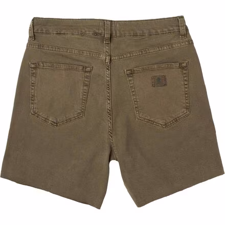 Cut-Off Canvas Short - Women's