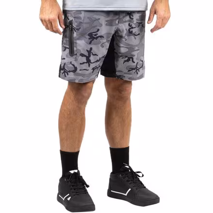 Ether 9 Camo Short + Essential Liner - Men's
