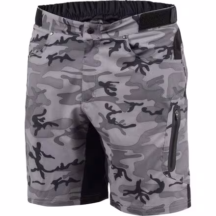 Ether 9 Camo Short + Essential Liner - Men's