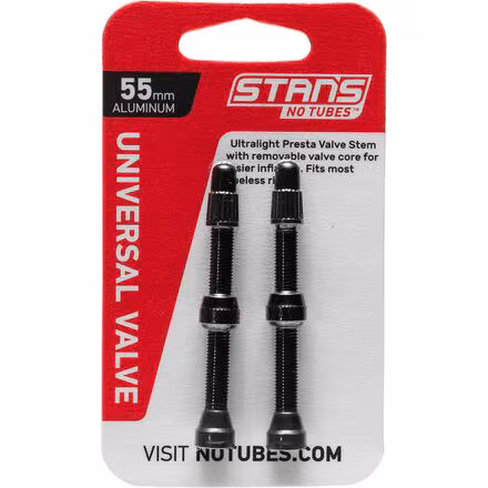 Alloy Tubeless Valve Stem - Pair