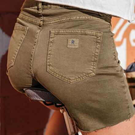 Cut-Off Canvas Short - Women's