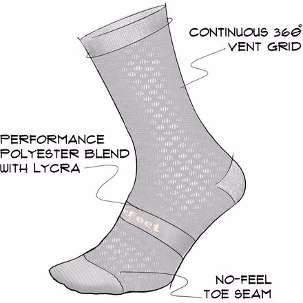 Evo Mont Ventoux 6in Sock