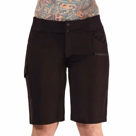All Time - Zipper Snap Mid-Rise 11in Short - Women's