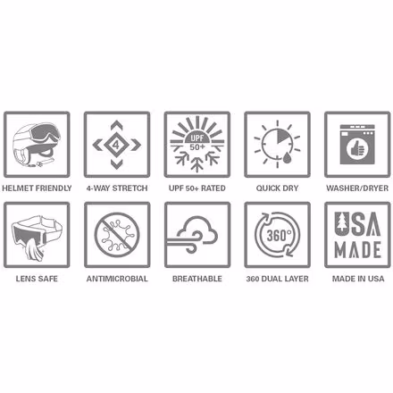 Team Hood Balaclava Print