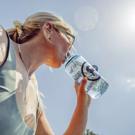 x Nalgene Goat Logo 32oz Wide Mouth Sustain Bottle