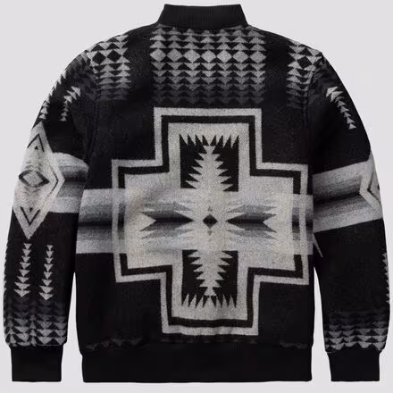 Jacquard Bomber Jacket - Women's