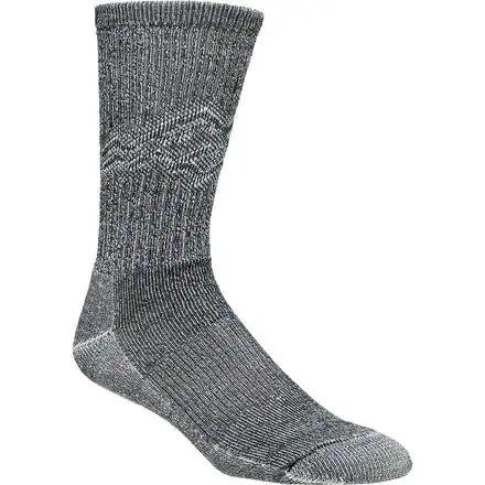 Classic Hike Light Cushion Mountain Pattern Crew Sock