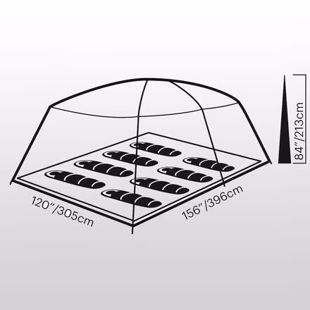 Copper Canyon LX Tent: 3-Season 8 Person