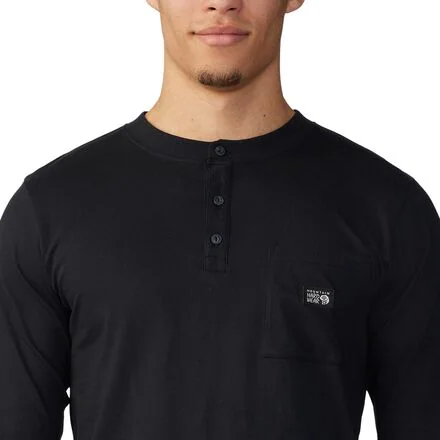 Cotton Ridge Long-Sleeve Henley - Men's