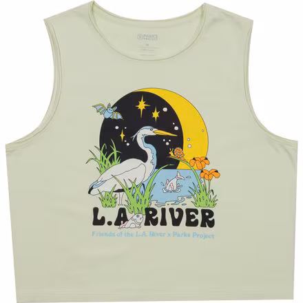 LA River Blue Heron Tank Top - Women's