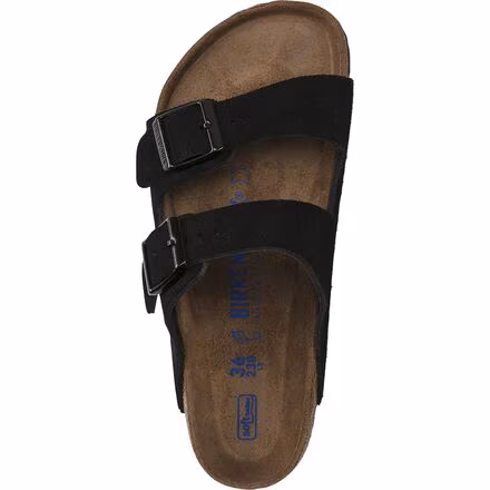 Arizona Soft Footbed Suede Narrow Sandal - Women's