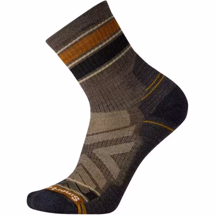 Performance Hike Light Cushion Striped Mid Crew Sock