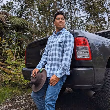 Palaka Nui Long-Sleeve Snap Shirt - Men's