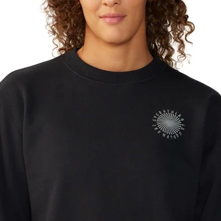 Spiral Pullover Crew Sweatshirt - Women's