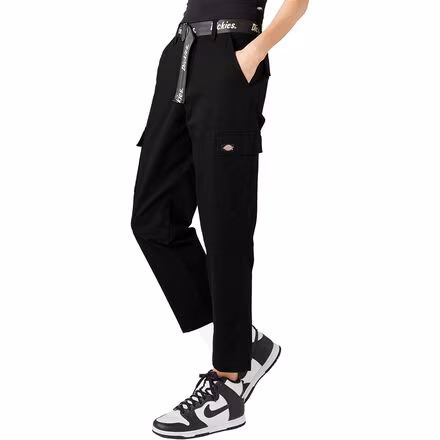 Relaxed Fit Cropped Cargo Pant - Women's